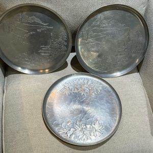 Vintage Trays Set of 3